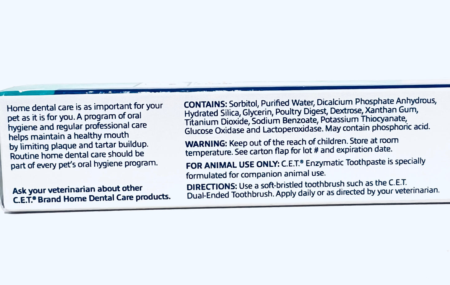 C.E.T Enzymatic toothpaste for pets